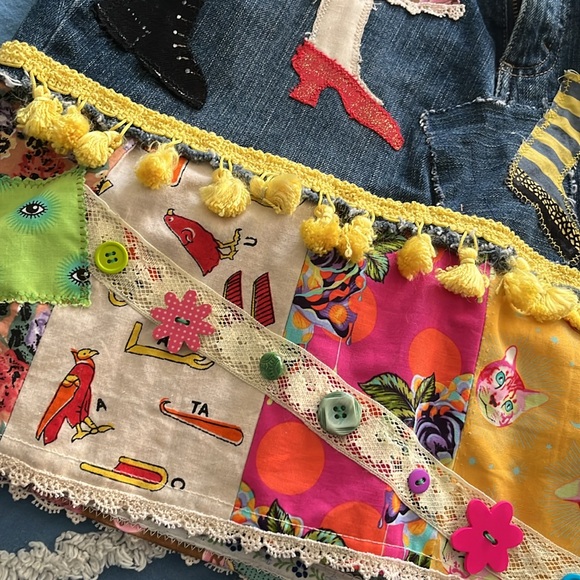 Art to wear denim skirt - Picture 6 of 7